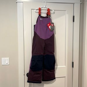 NWT Helly Hansen Kids Rider 2 Insulated Bibs
